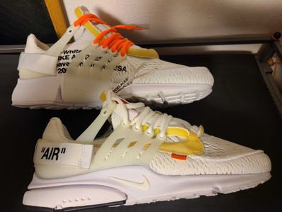 Off-White × Nike Air Presto "White/Black/Cone"