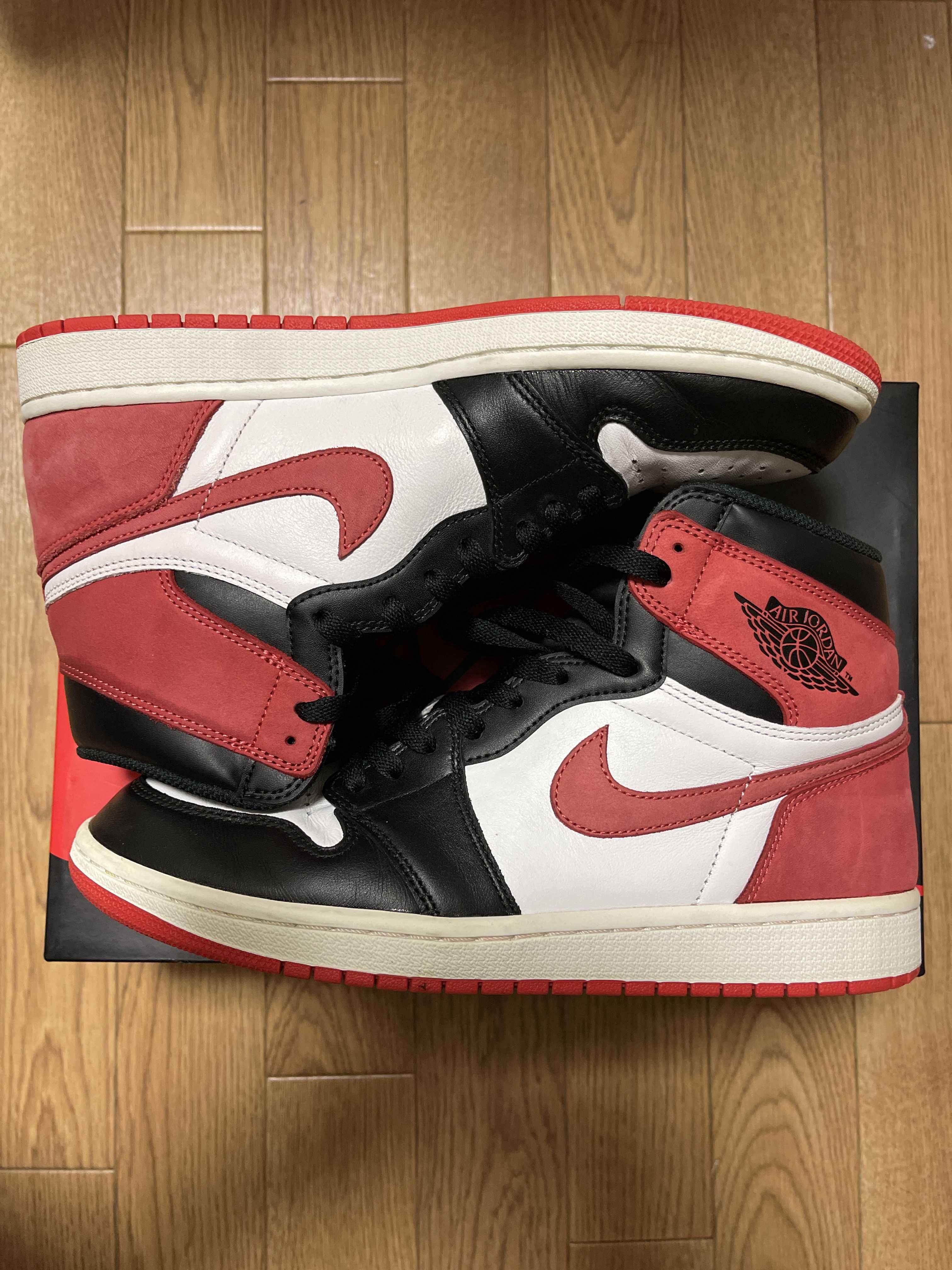 NIKE AIR JORDAN 1 RETRO HIGH "TRACK RED"