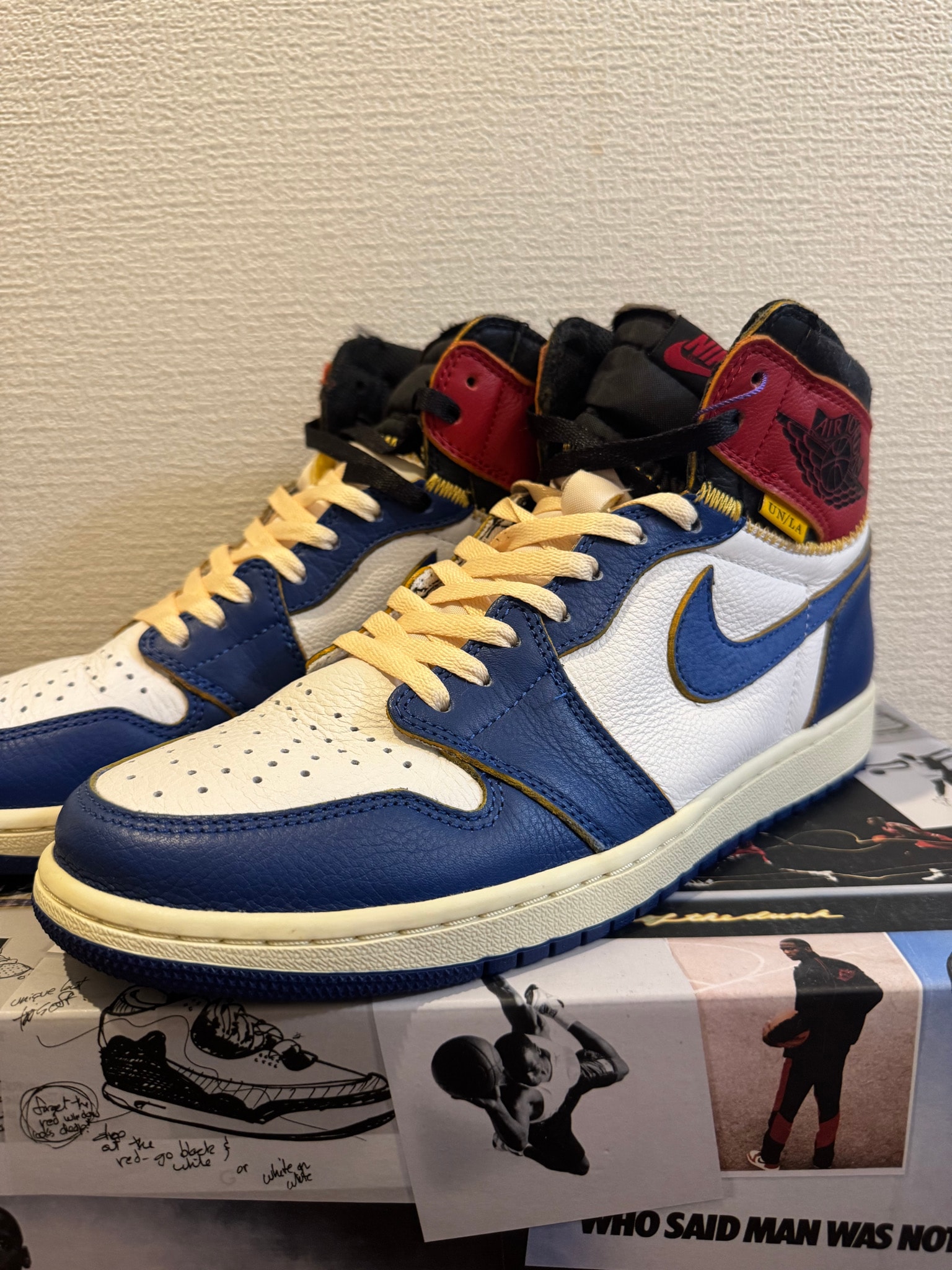 UNION × Nike Air Jordan 1 Retro High OG NRG "Storm Blue/Varsity Red"