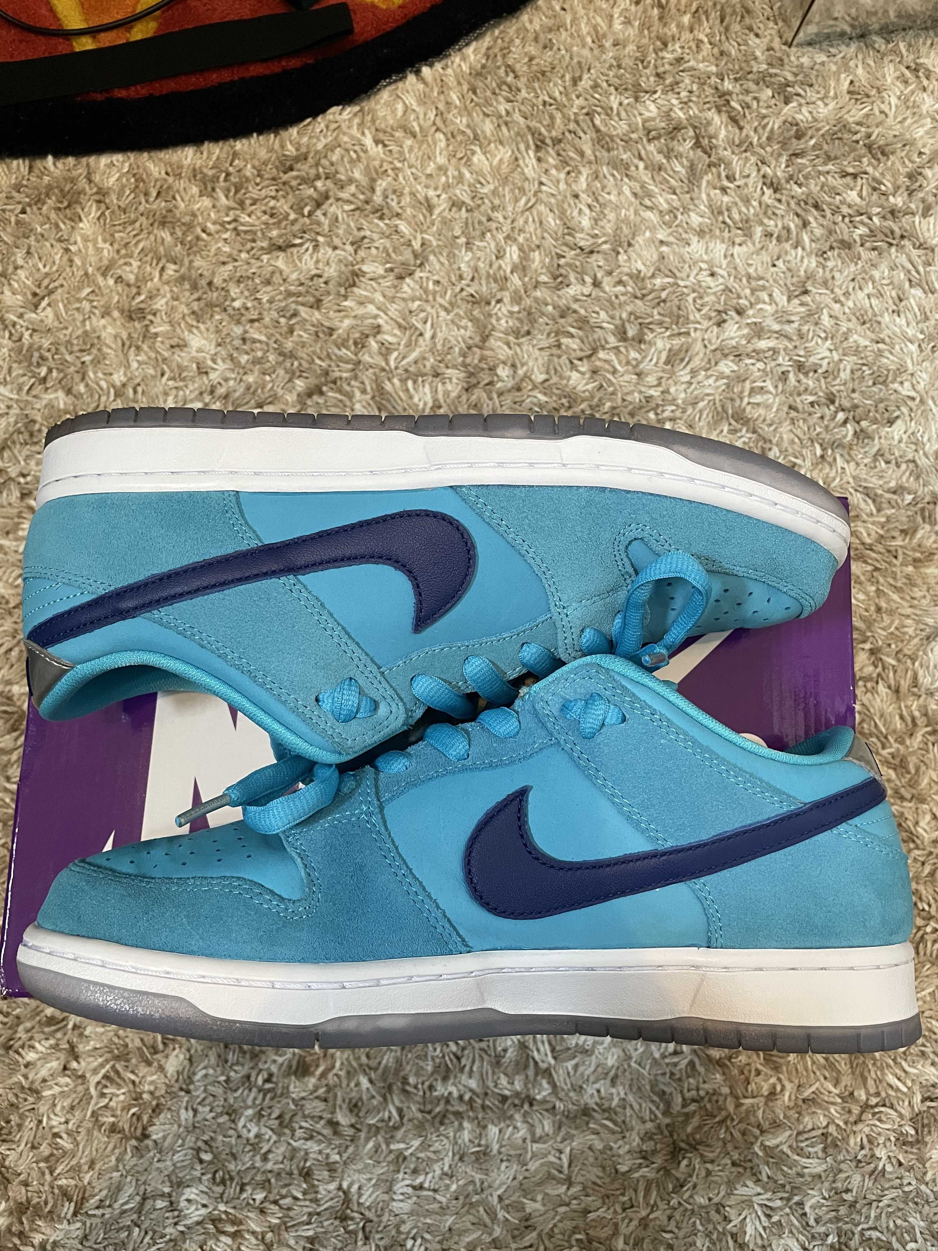 Nike SB Dunk Low Pro "Blue Fury/Deep Royal Blue"