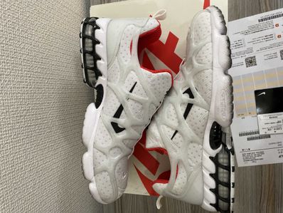 Stussy × Nike Air Zoom Kukini "White/Red"