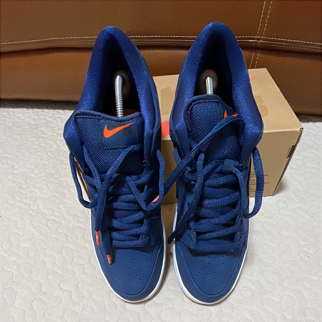 Nike SB Dunk Low Orange Label "Obsidian/Black-Light Gum Brown"