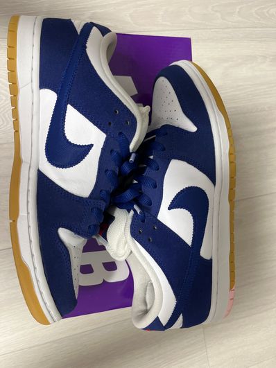 Nike SB Dunk Low "Los Angeles Dodgers/Deep Royal Blue"