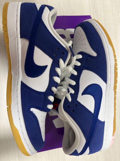 Nike SB Dunk Low "Los Angeles Dodgers/Deep Royal Blue"