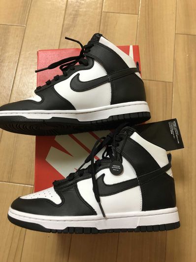 Nike Women's Dunk High "Black and White"