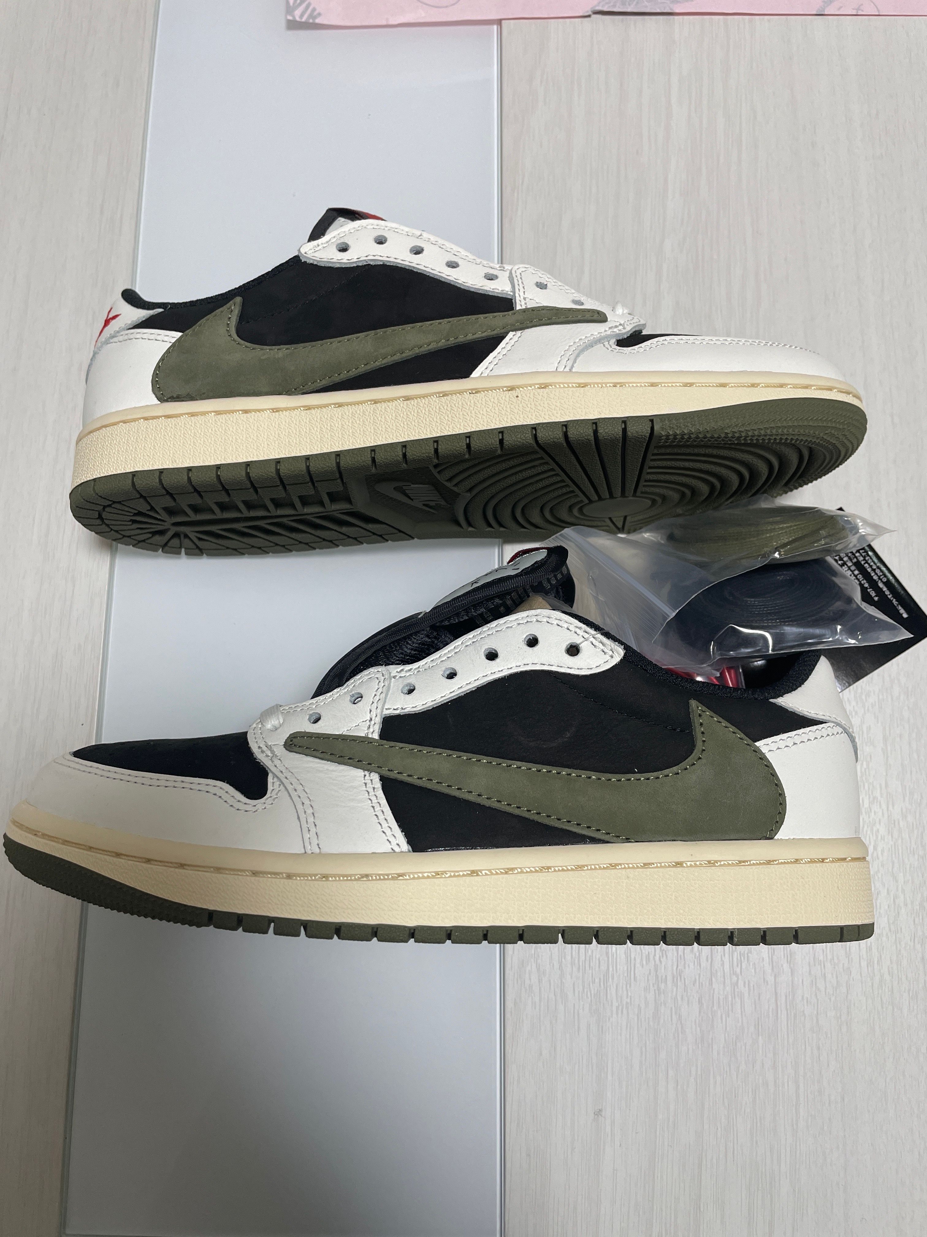 Travis Scott × Nike Women's Air Jordan 1 Low OG "Medium Olive"