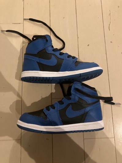 Nike TD Air Jordan 1 Retro High OG "Dark Marina Blue"