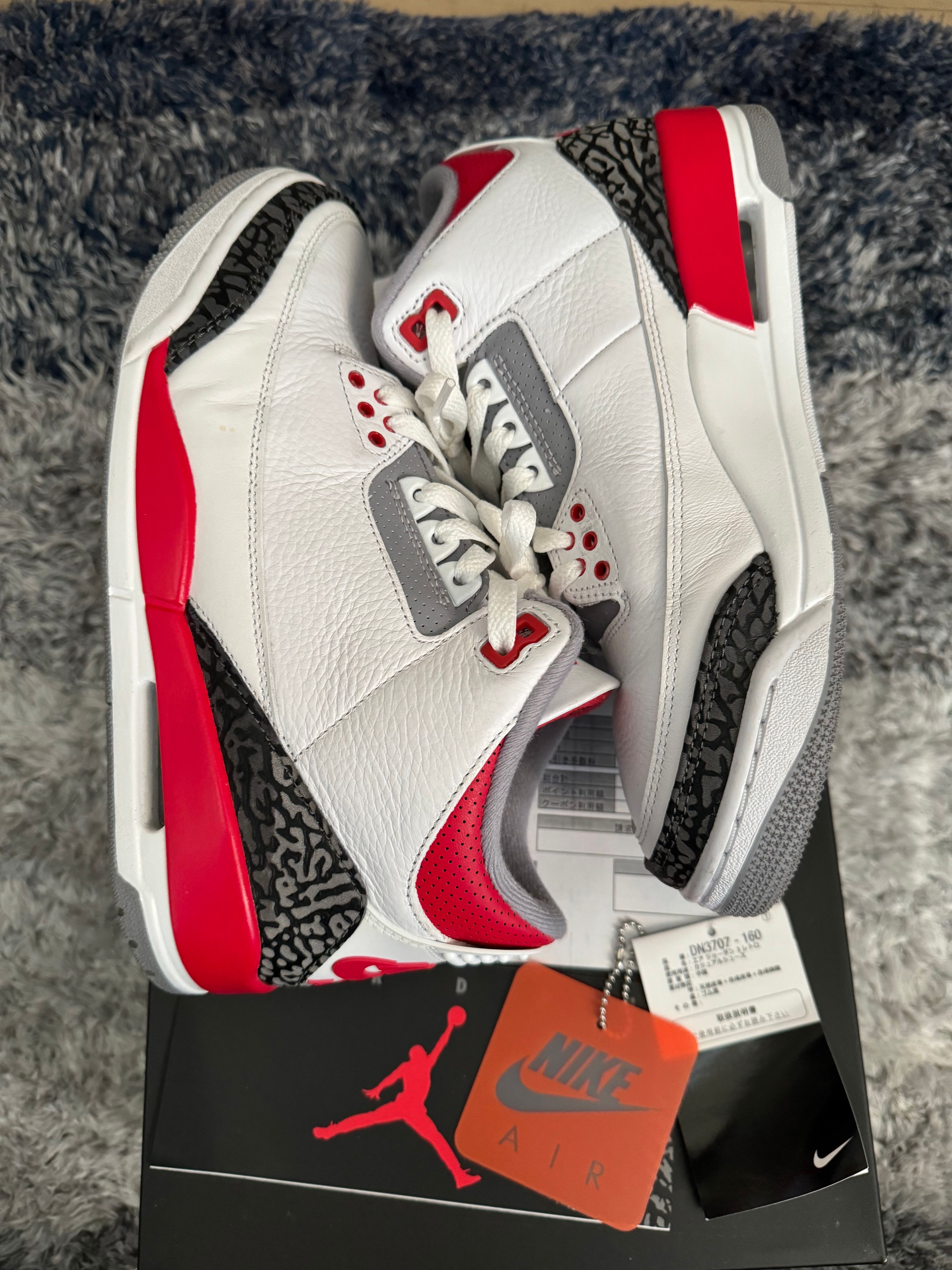 Nike Air Jordan 3 Retro OG "Fire Red" (2022)