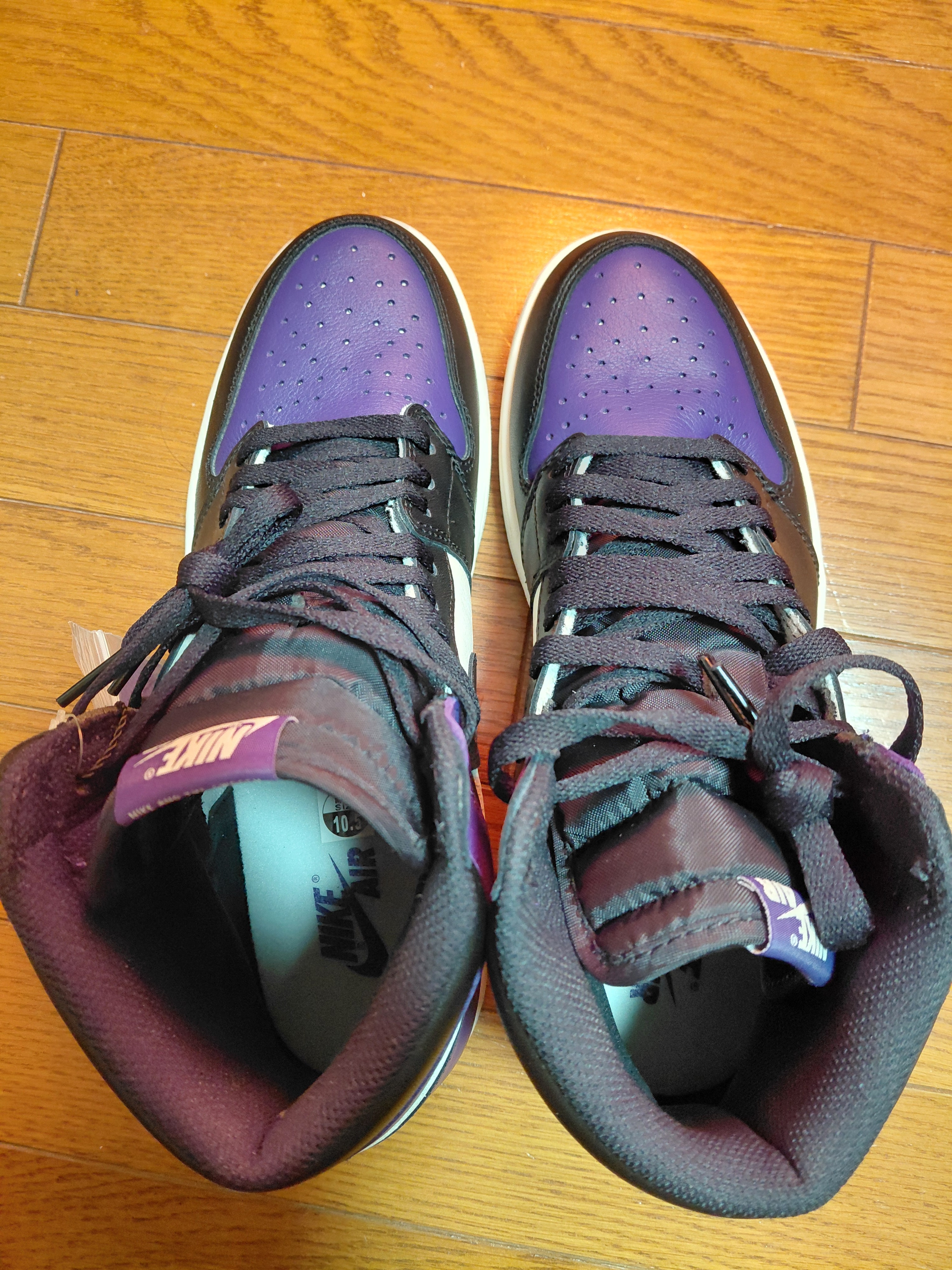 Nike Air Jordan 1 Retro High OG "Court Purple" (2018)