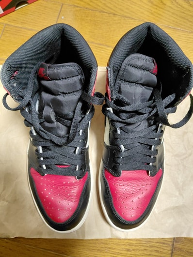 Nike Air Jordan 1 Retro High OG "Bred Toe"