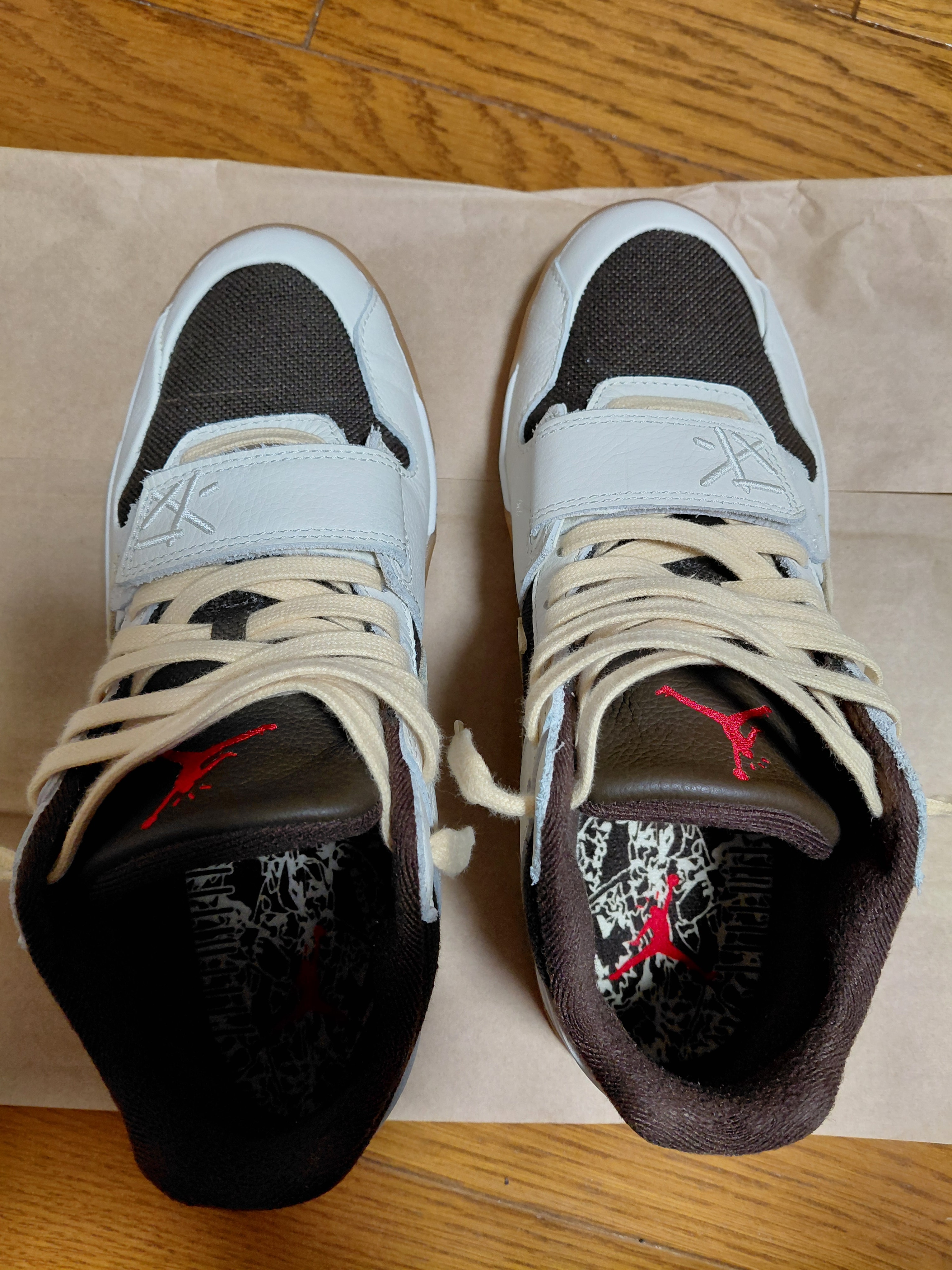 Travis Scott × Nike Jordan Jumpman Jack TR "Sail and Dark Mocha"