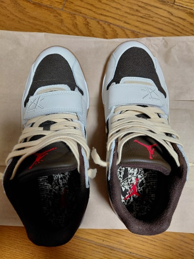 Travis Scott × Nike Jordan Jumpman Jack TR "Sail and Dark Mocha"