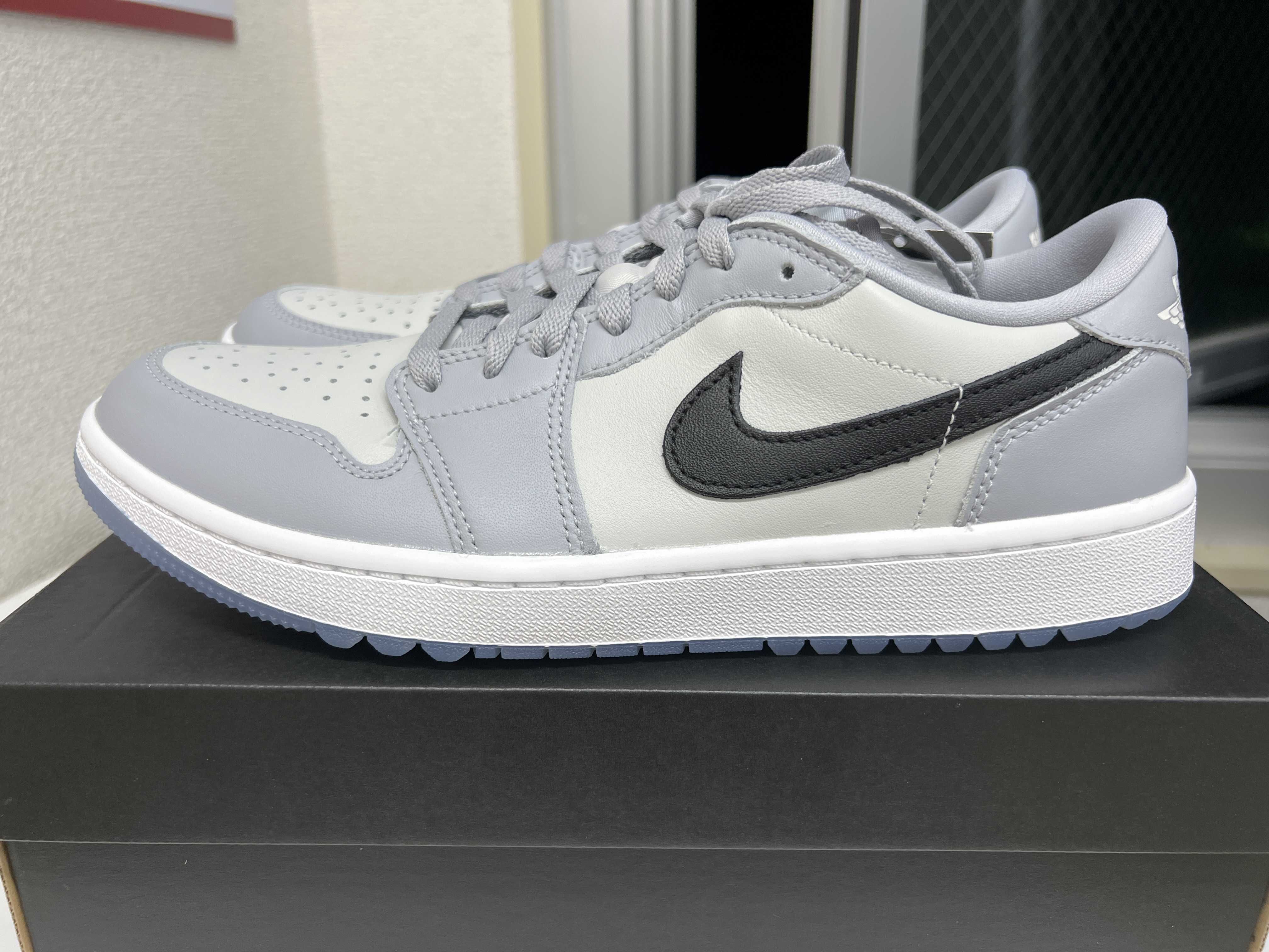 Nike Air Jordan 1 Low Golf "Wolf Grey/Photon Dust/White/Black"