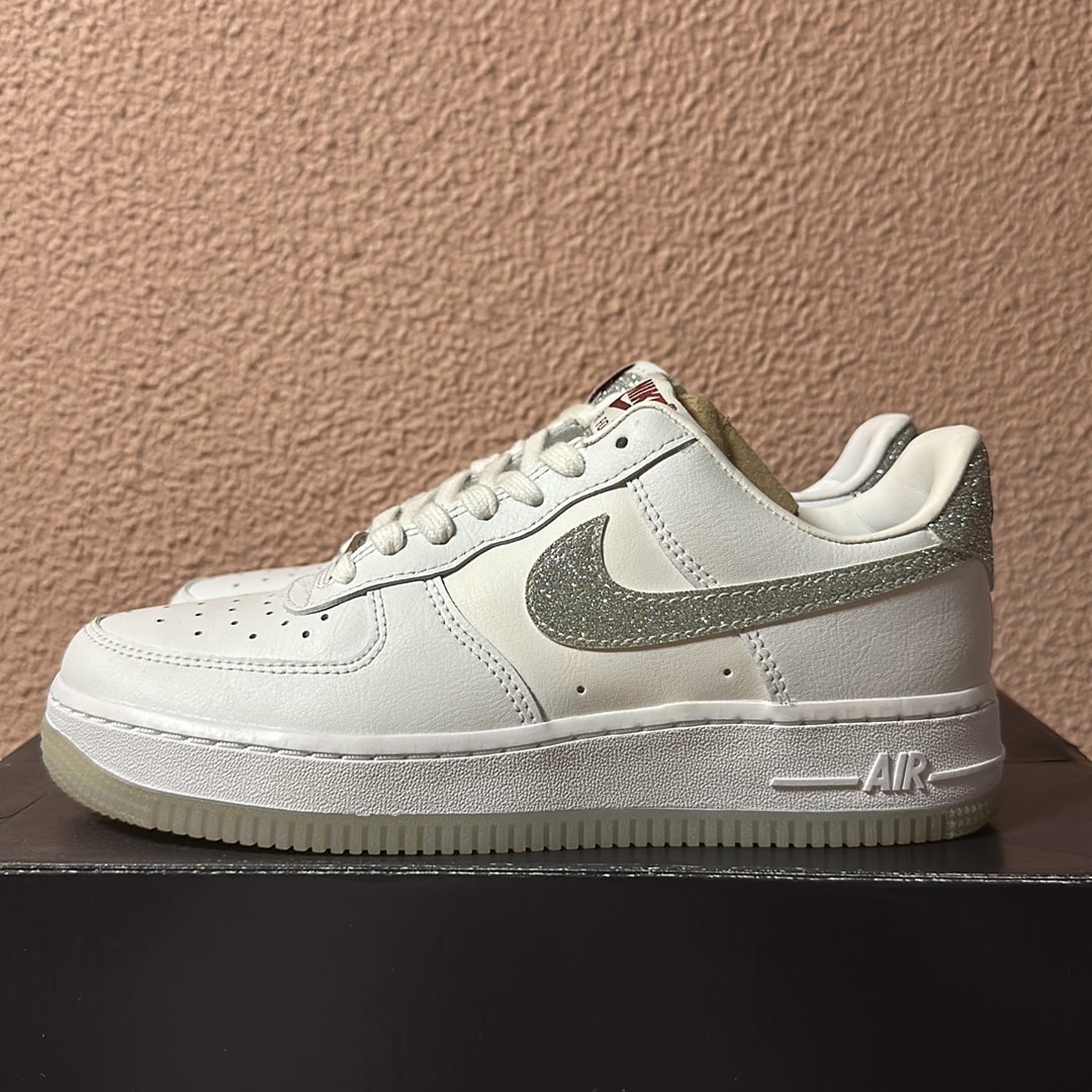 Nike Women's Air Force 1 '07 LX "White/Cool Grey/Multi Color"