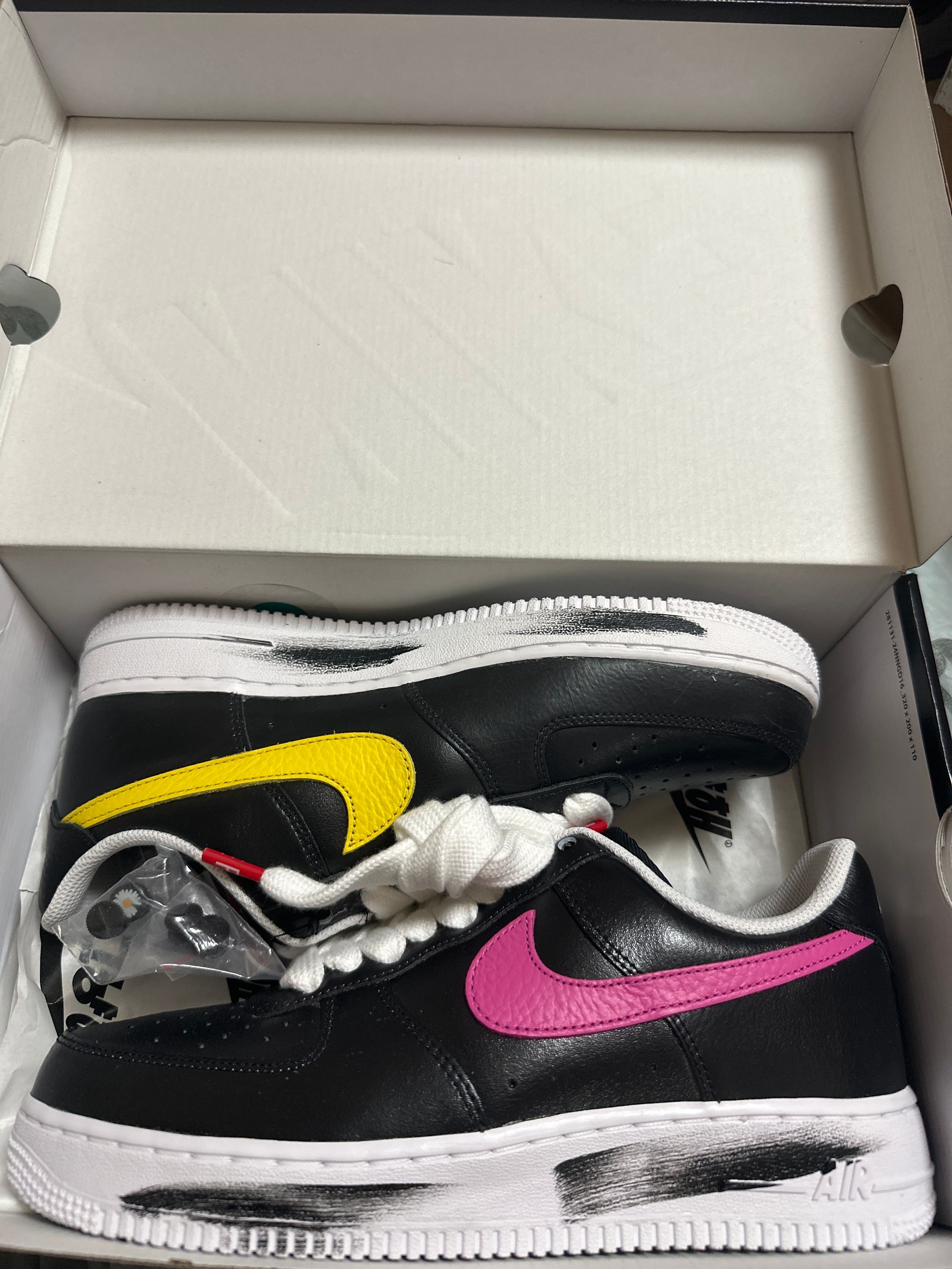 PEACEMINUSONE × Nike Air Force 1 Low '07 Para-Noise 3.0 "Black and Multi-Color" / G-DRAGON