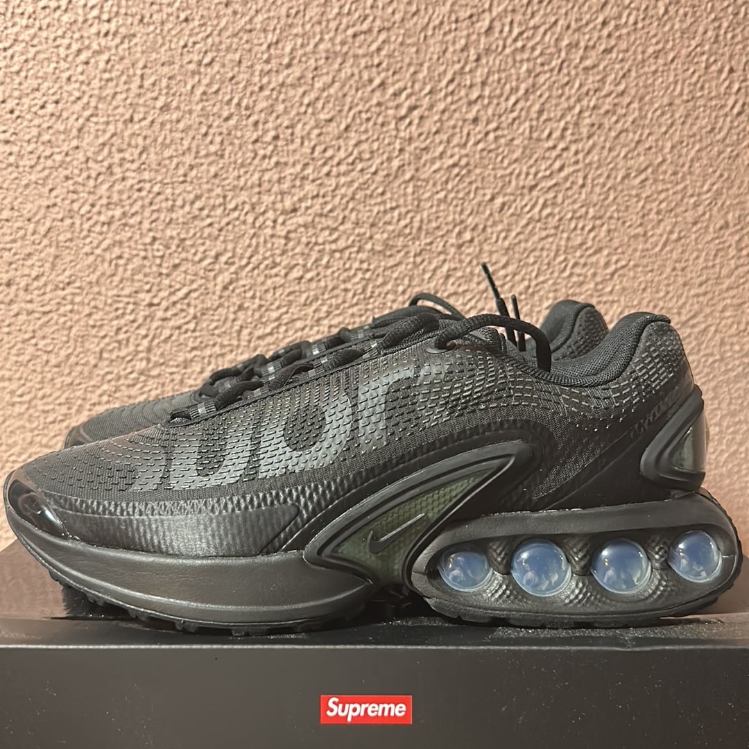 Supreme × Nike Air Max DN "Black/Galactic Jade"