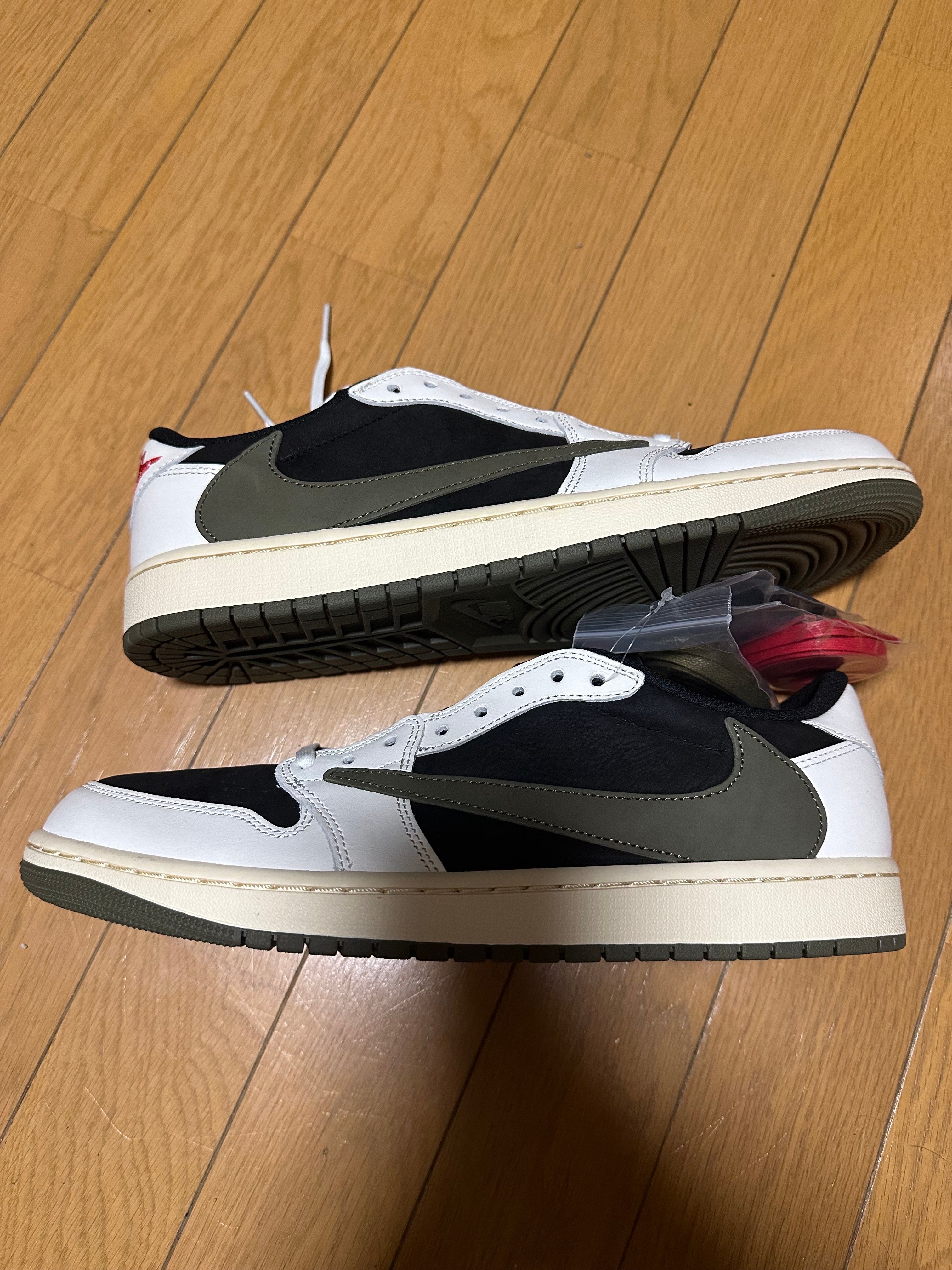 Travis Scott × Nike Women's Air Jordan 1 Low OG "Medium Olive"