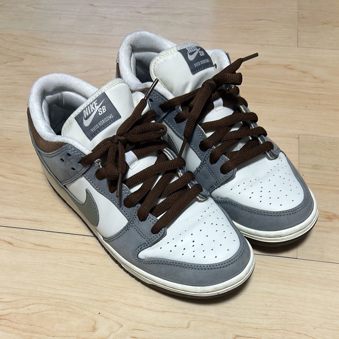 堀米 雄斗(Yuto Horigome) × Nike SB Dunk Low Pro QS "Wolf Grey"