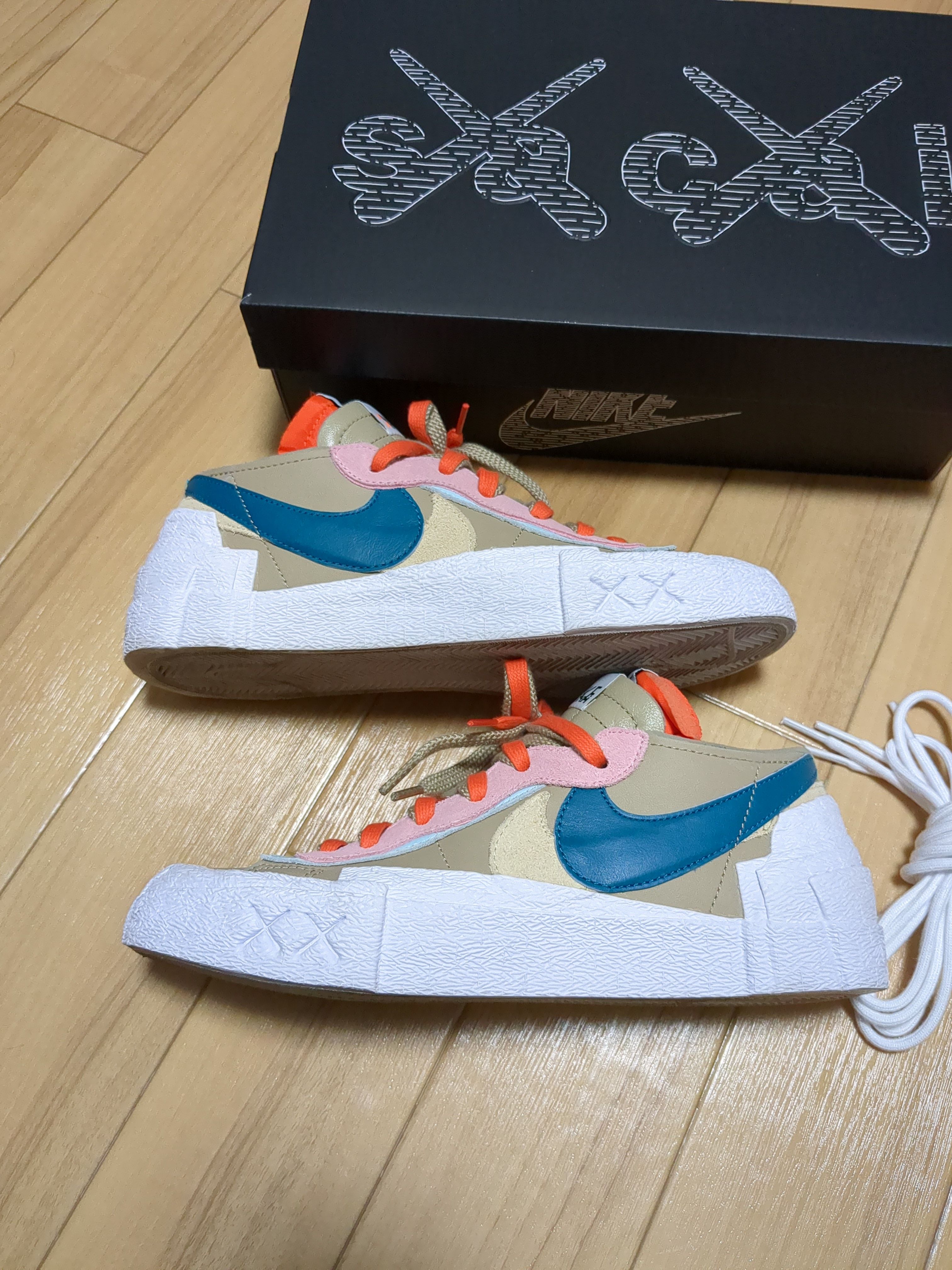 KAWS × sacai × Nike Blazer Low "Reed"