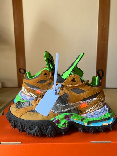 Off-White × Nike Air Terra Forma "Wheat and Green Strike"