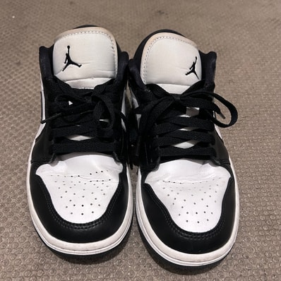 Nike Women's Air Jordan 1 Low "White/Black"