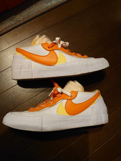 SACAI × NIKE BLAZER LOW "MAGMA ORANGE"