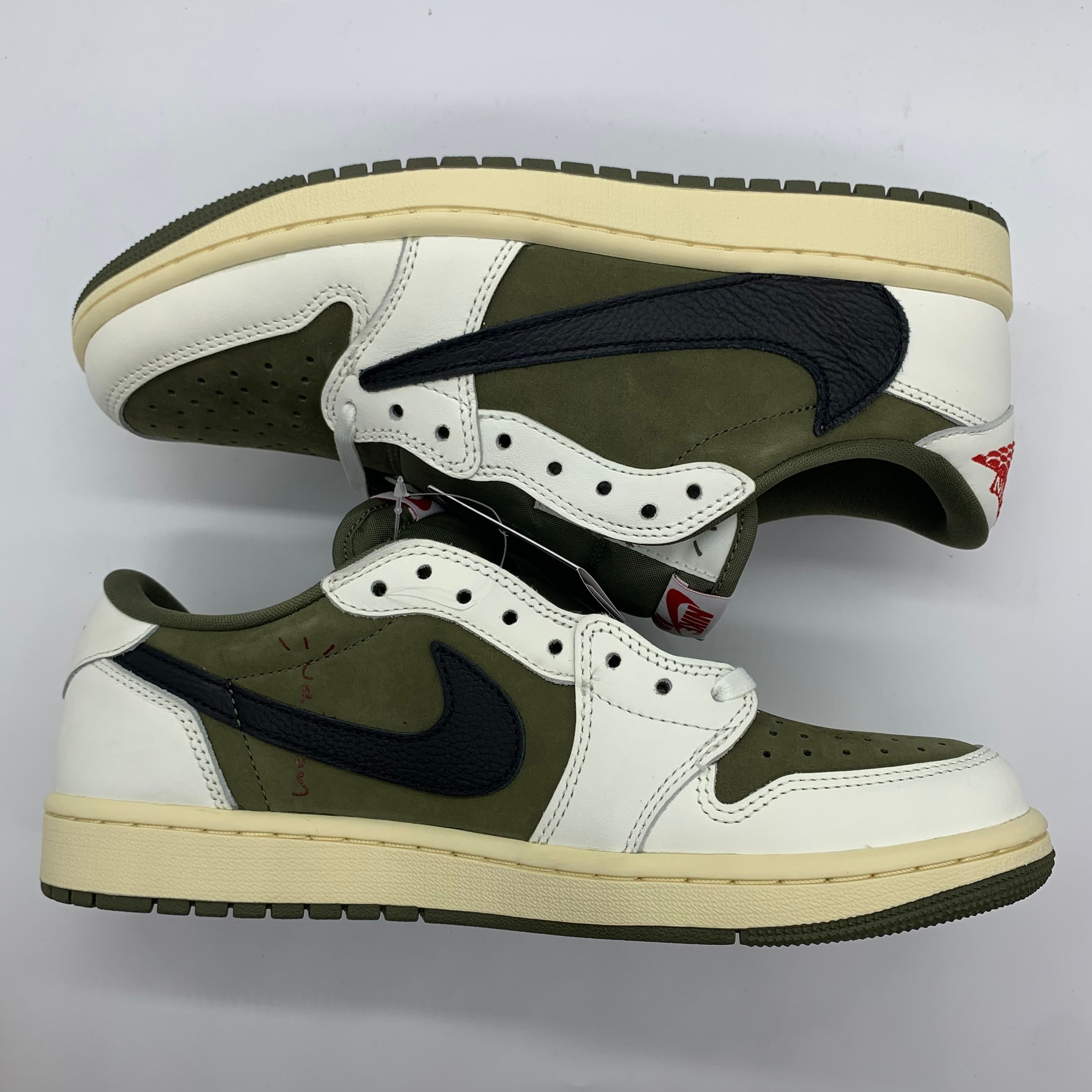 Travis Scott × Nike Air Jordan 1 Low OG SP "Reverse Olive"