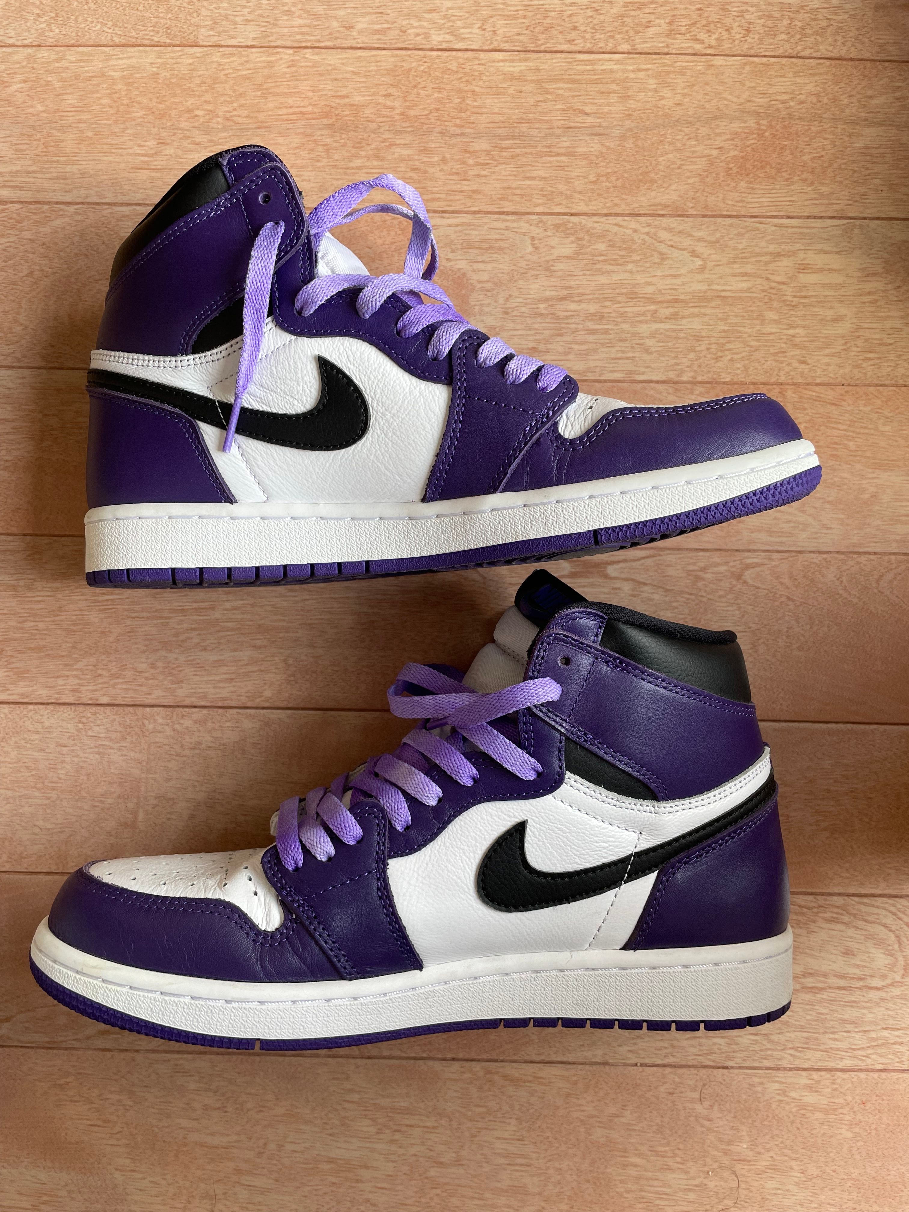 Nike Air Jordan 1 Retro High OG "Court Purple White/Black" (2020)