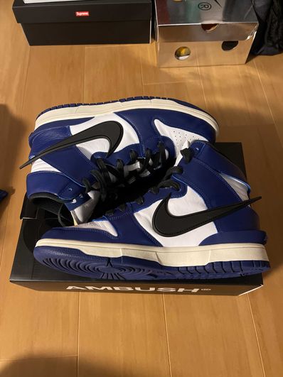 AMBUSH × NIKE DUNK HIGH "DEEP ROYAL"