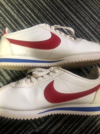 Nike Classic Cortez Leather "White/Varsity Red"