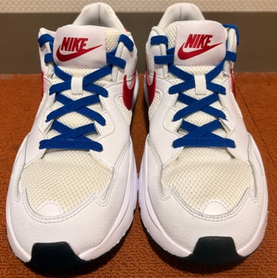 Nike Air Max Fusion "White/Pacific Blue/Gym Red"