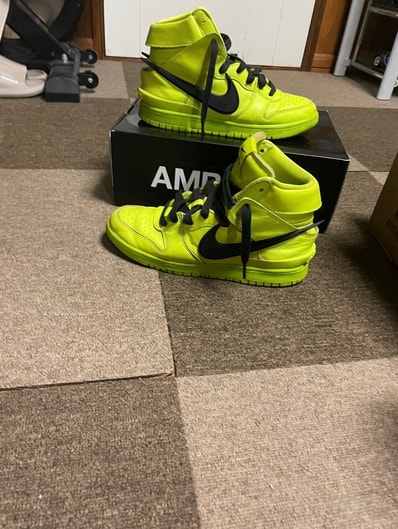 Ambush × Nike Dunk High "Flash Lime"