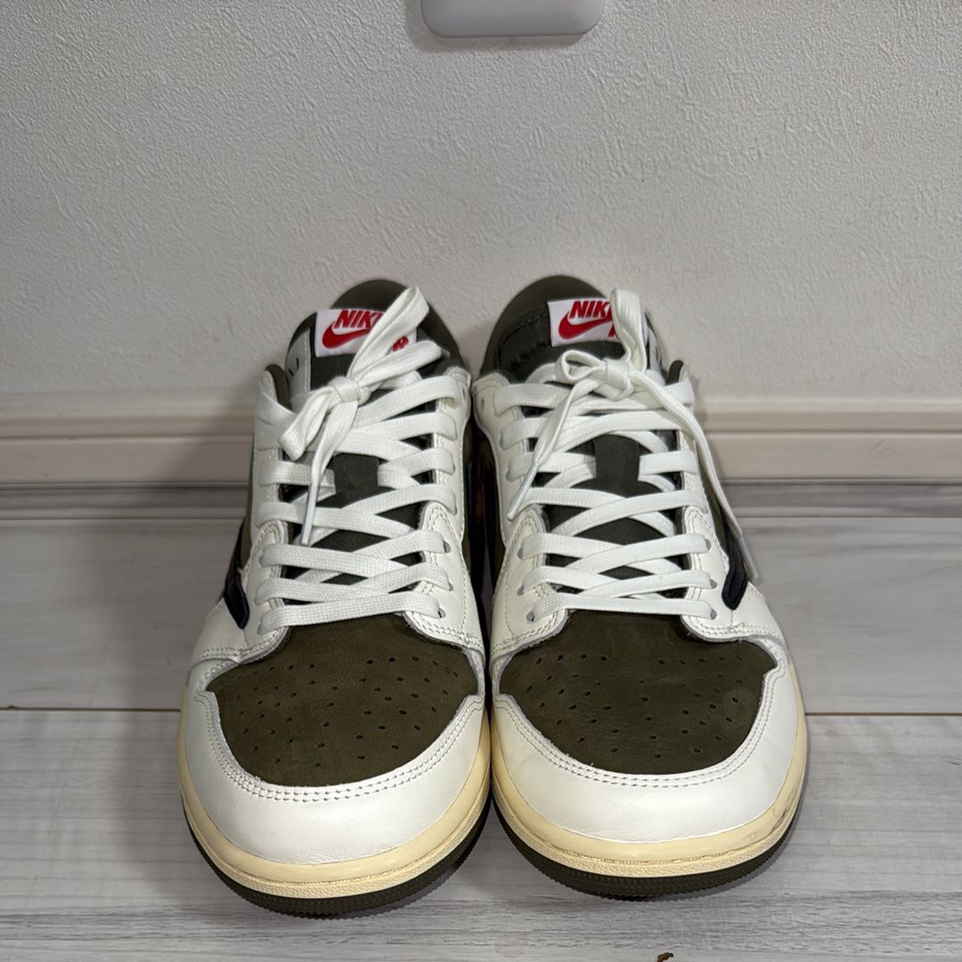 Travis Scott × Nike Air Jordan 1 Low OG SP "Reverse Olive"