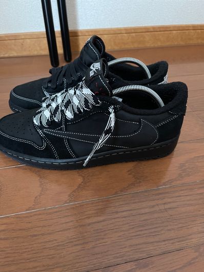 Travis Scott × Nike Air Jordan 1 Low OG SP "Black Phantom"