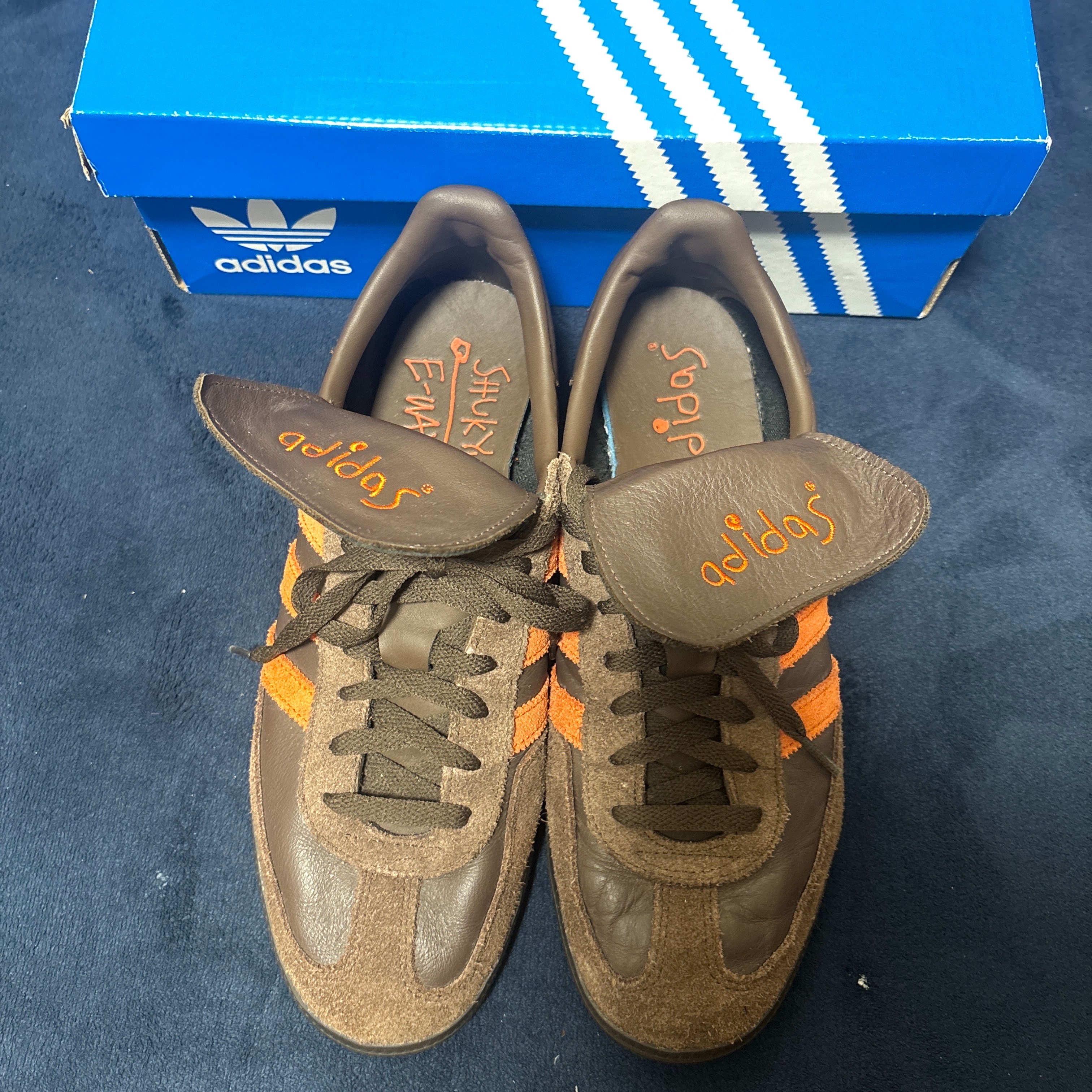 SHUKYU × E-WAX × adidas Handball Spezial "Brown"