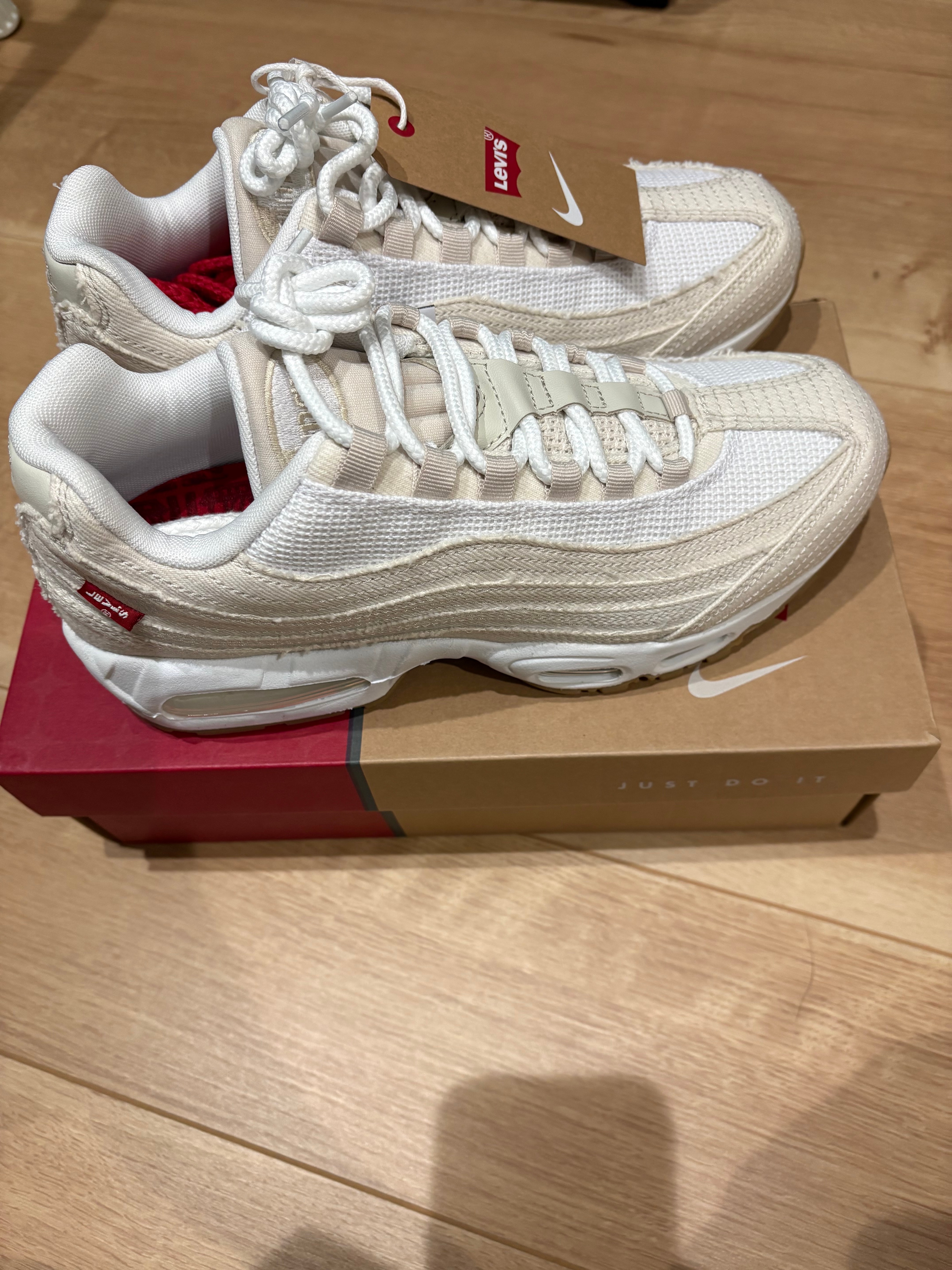 Levi's × Nike Air Max 95 OG "Denim White"
