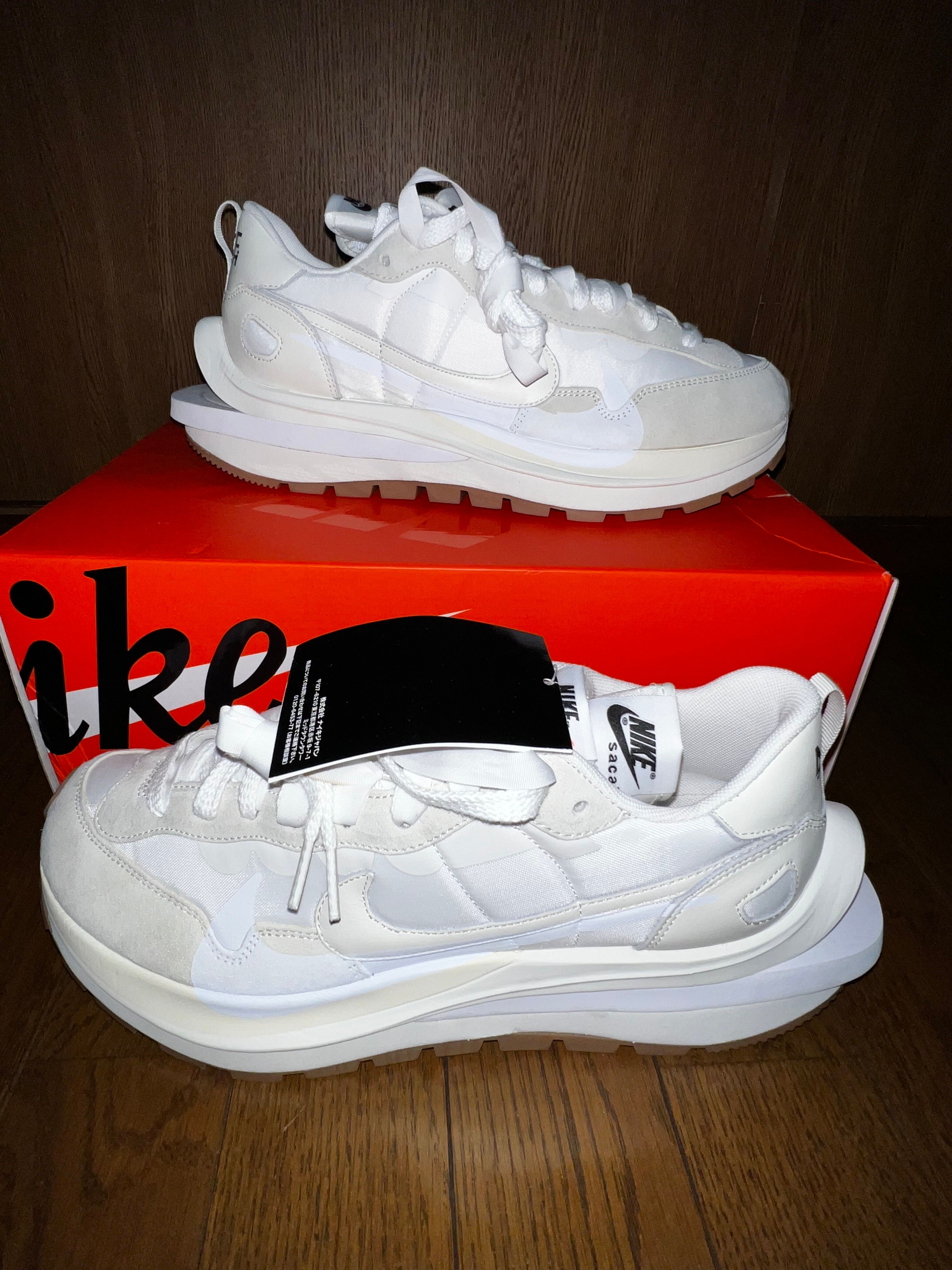 sacai × Nike Vapor Waffle "White Gum"