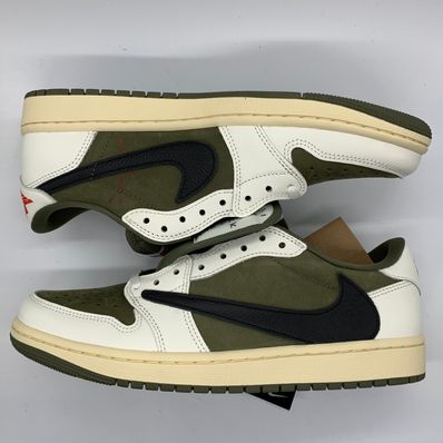 Travis Scott × Nike Air Jordan 1 Low OG SP "Reverse Olive"