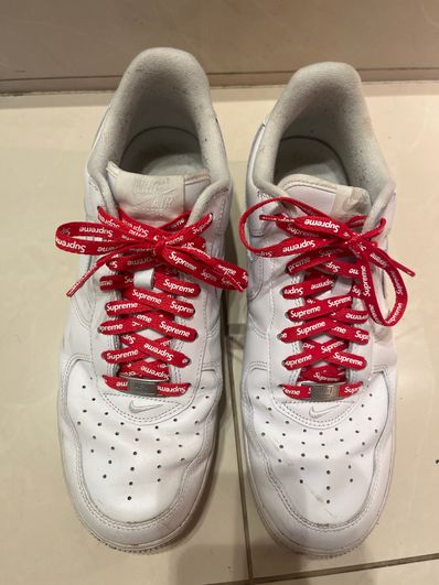 Supreme × Nike Air Force 1 Low "White"