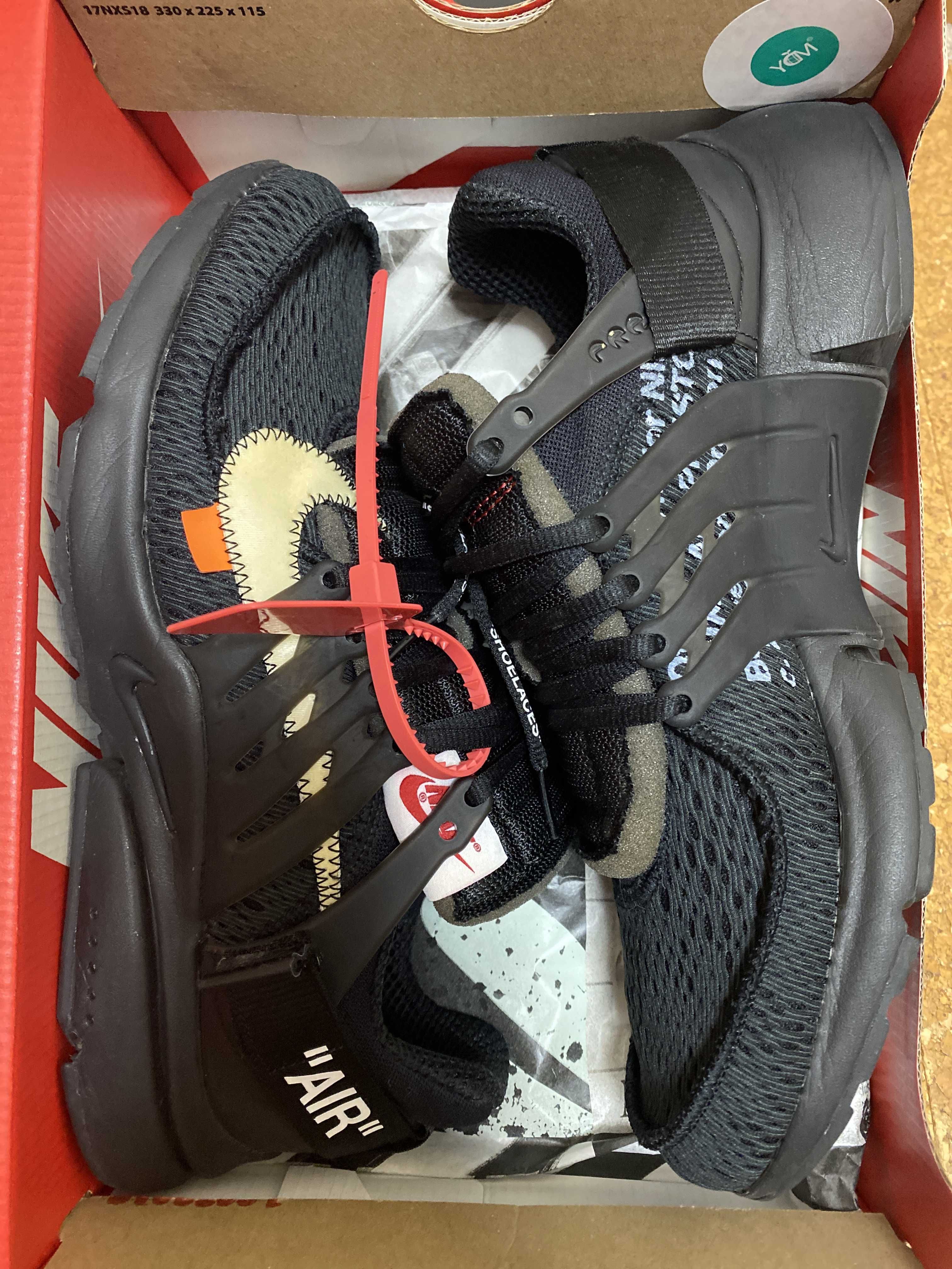 Off-White × Nike Air Presto "Black"
