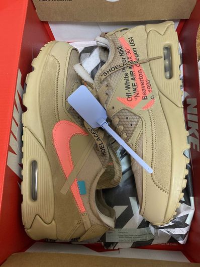 Off-White × Nike Air Max 90 "Desert Ore"