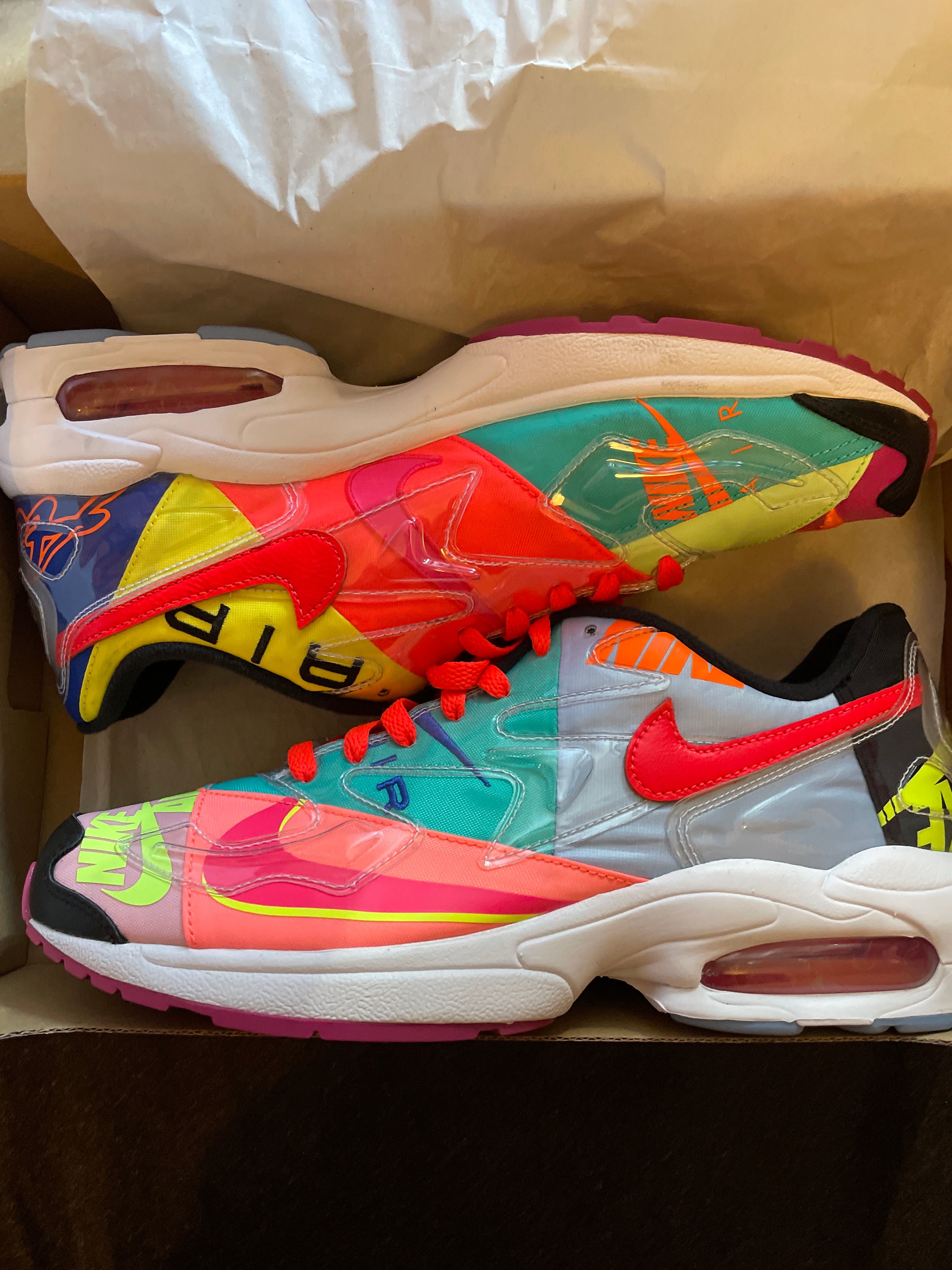 atmos × Nike Air Max 2 Light "Multi" (BV7406-001/CJ6200-001)