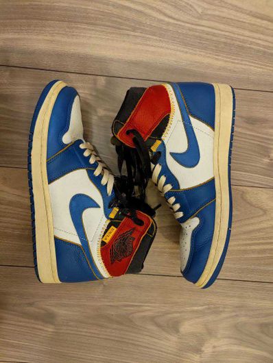Union × Nike Air Jordan 1 Retro High OG NRG "Storm Blue/Varsity Red"