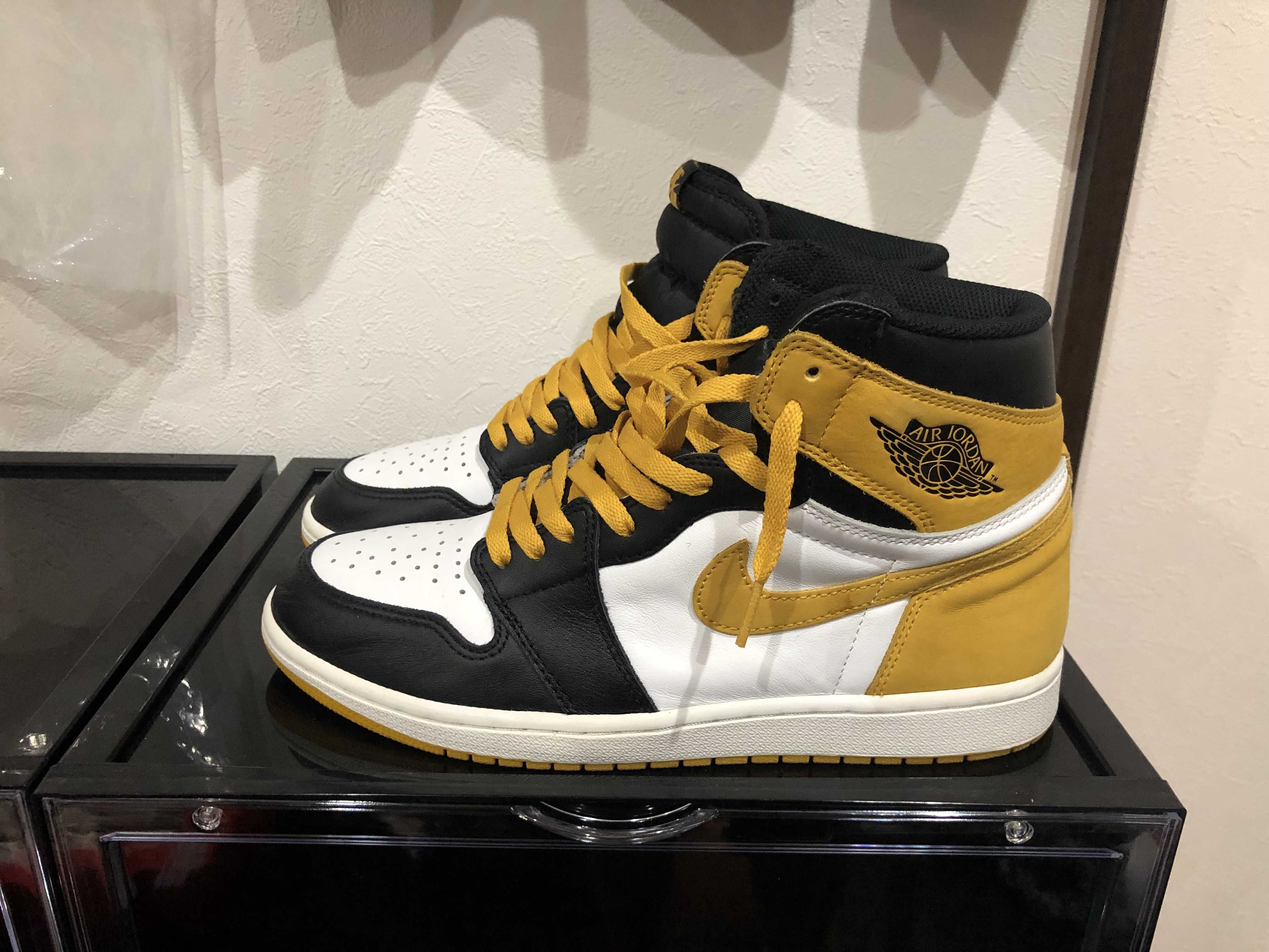 Nike Air Jordan 1 Retro High OG "Black Toe/Yellow Ochre"