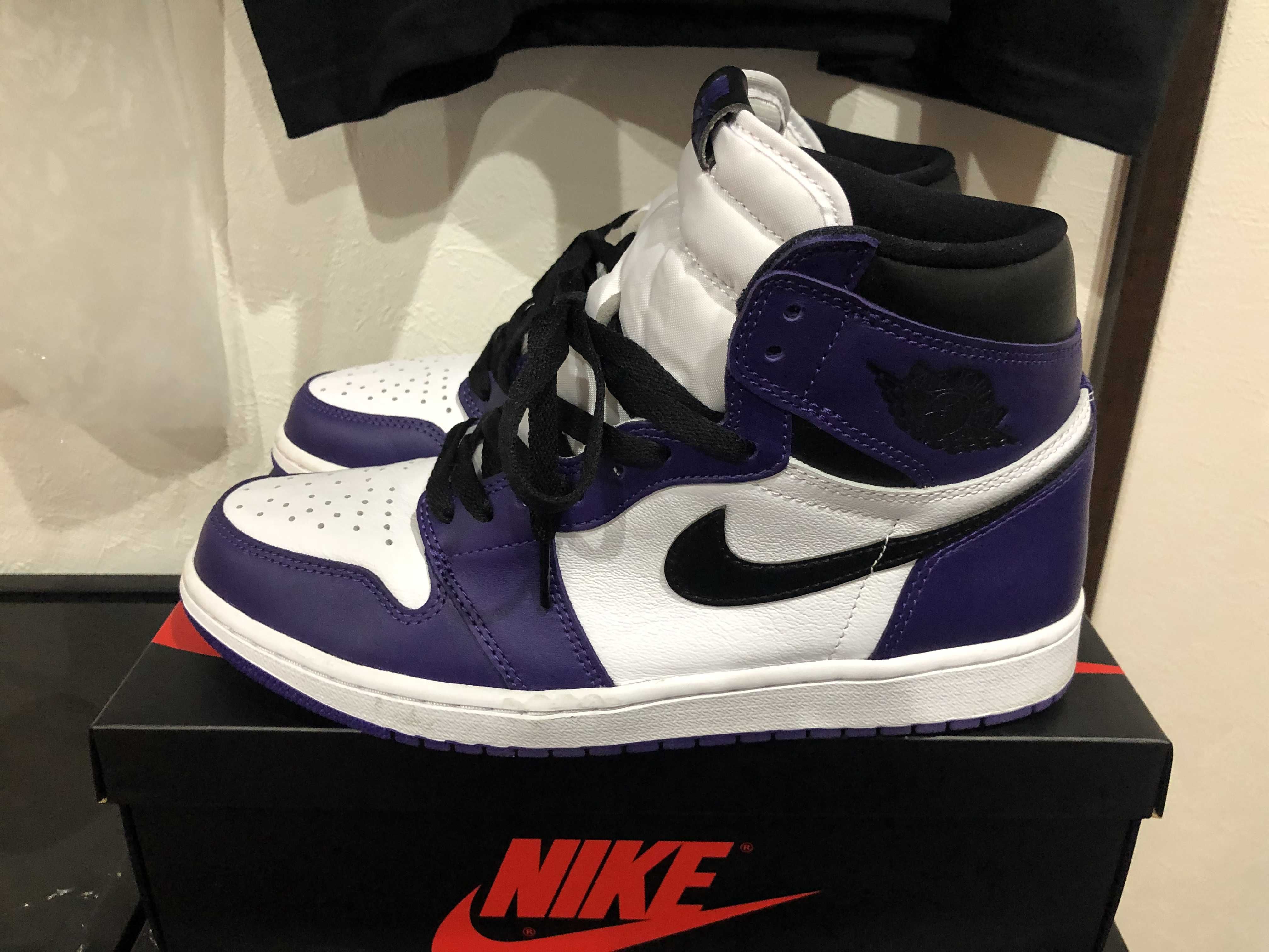Nike Air Jordan 1 Retro High OG "Court Purple White/Black" (2020)