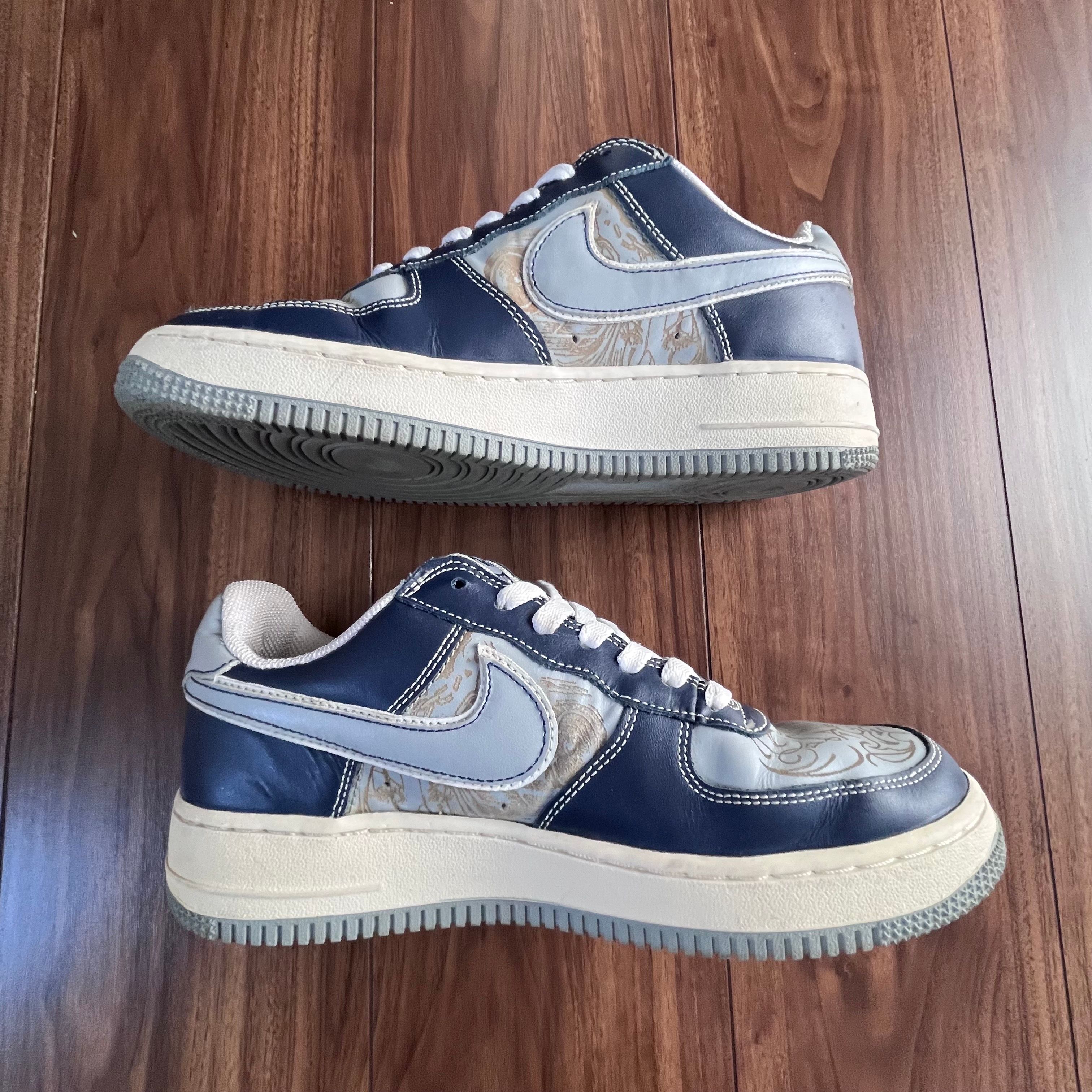 Mr. Cartoon × Nike Air Force 1 Low "Blue Tatoo"