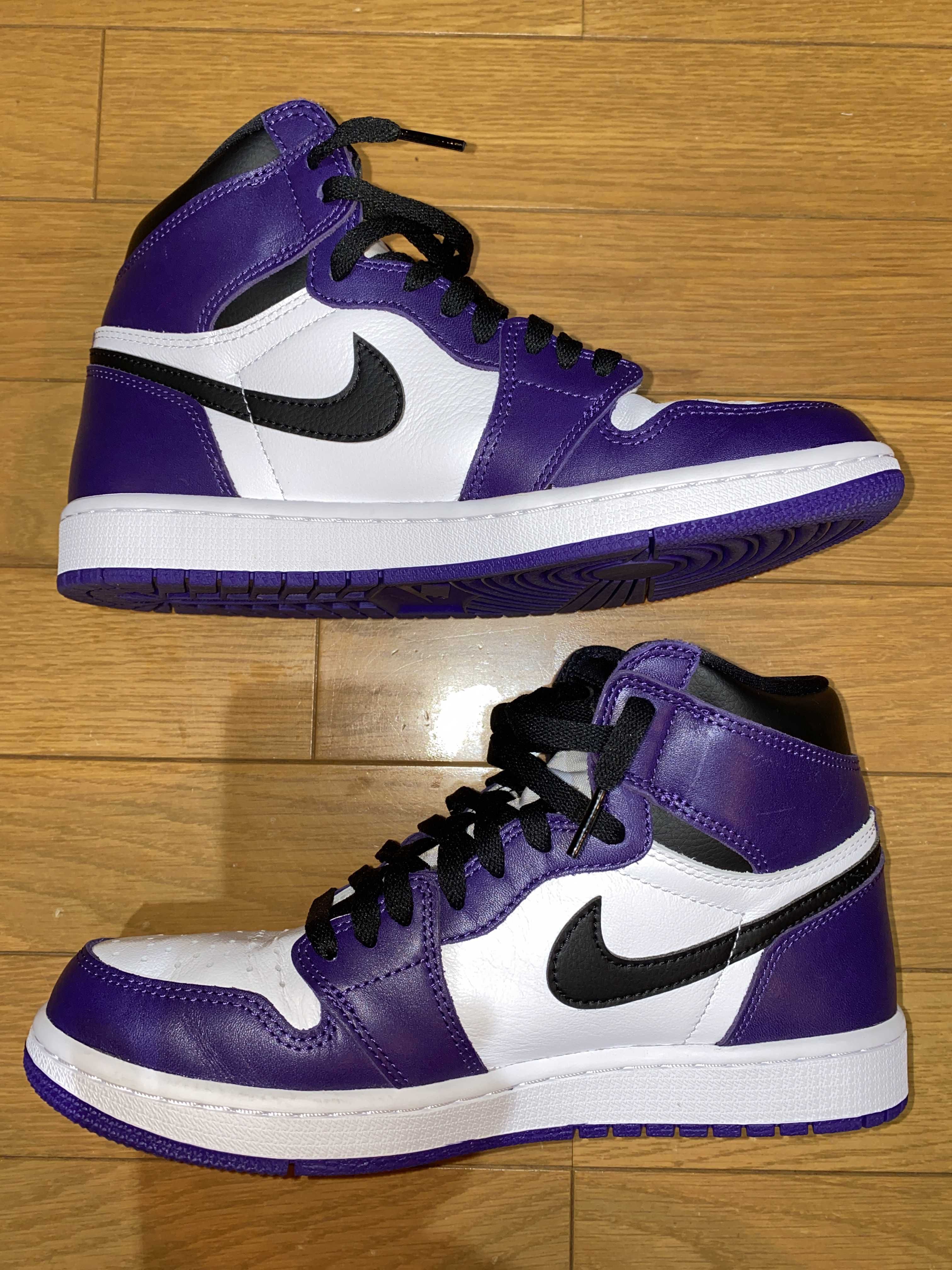 Nike Air Jordan 1 Retro High OG "Court Purple White/Black" (2020)   