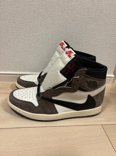 Travis Scott × Nike Air Jordan 1 Retro High OG TS SP "Sail/Dark Mocha"