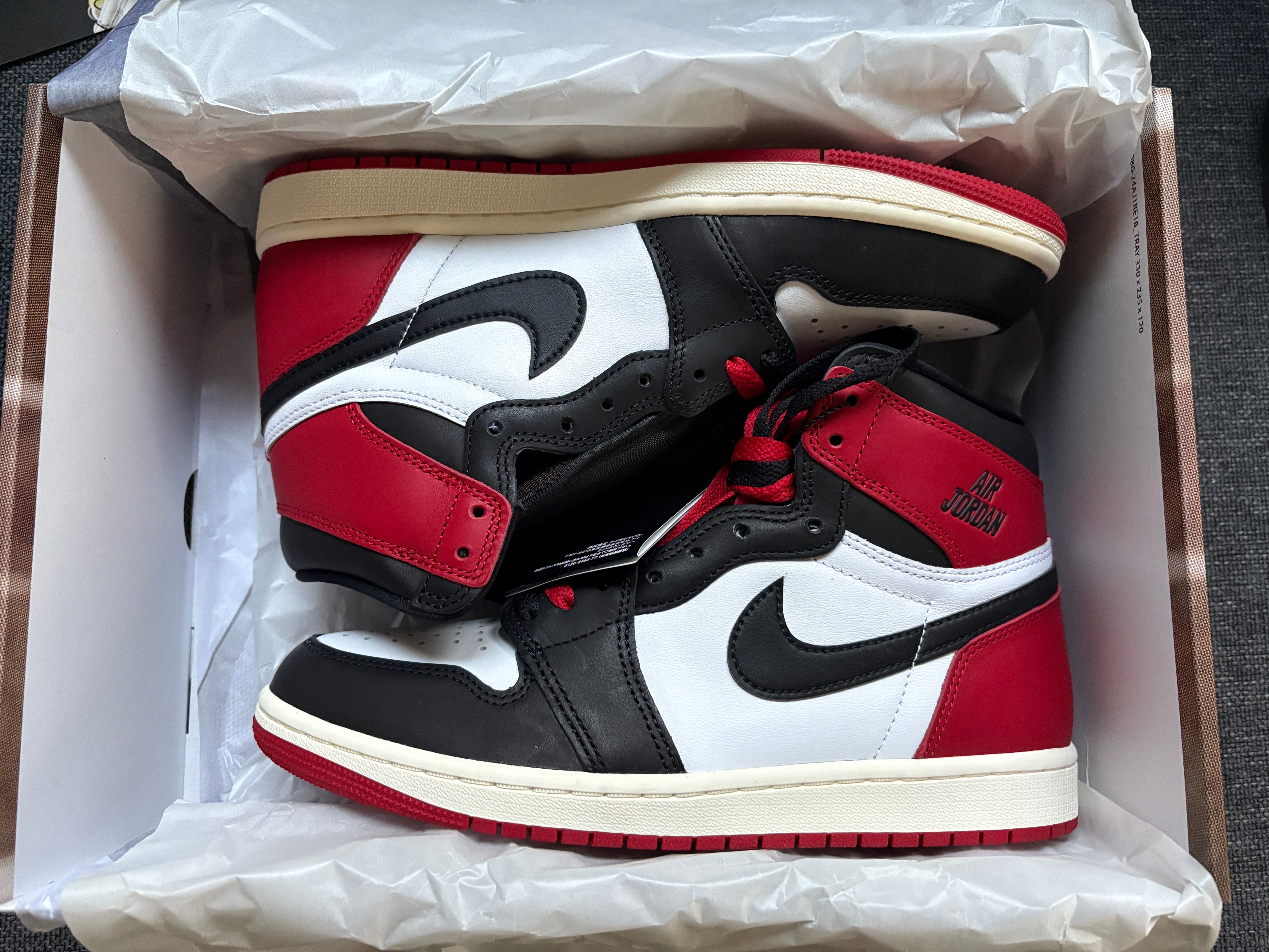 Nike Air Jordan 1 Retro High OG "Black Toe Reimagined"