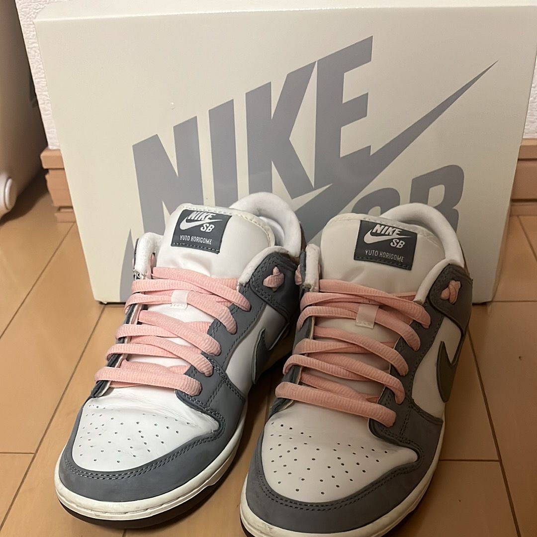 堀米 雄斗(Yuto Horigome) × Nike SB Dunk Low Pro QS "Wolf Grey"